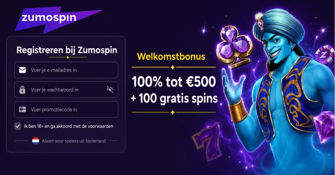Zumospin Casino Registratie banner